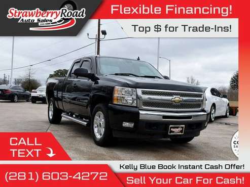2011 Chevrolet Silverado 1500 LT Extended Cab FOR ONLY 170/mo! for sale in Pasadena, TX