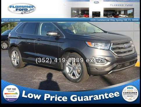2018 Ford Edge Titanium FWD - - by dealer - vehicle for sale in Spring Hill, FL
