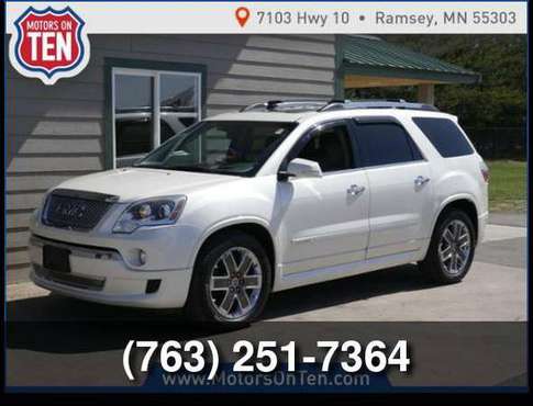 2012 GMC Acadia Denali AWD Low Miles ! for sale in Ramsey , MN