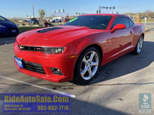 2015 Chevy Chevrolet Camaro SS 426hp 6.2 V8 LEATHER financing - cars... for sale in Burnsville, MN