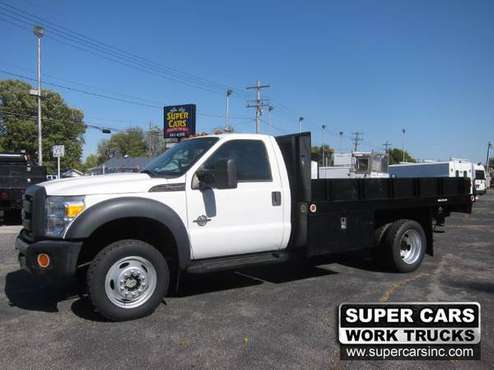 2012 Ford SUPER DUTY F-550 XL 4X4 6.7 DIESEL ~ NEW TIRES ~ FLATBED -... for sale in Springfield, MO