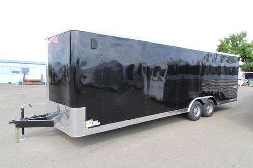 2020 Mirage Xpres 8.5X24 Car/Racing Trailer - Tandem Axle - Black Exte for sale in Albany, OR
