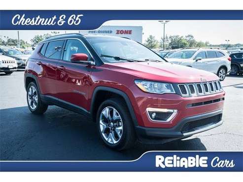 2017 Jeep New Compass SUV Limited - Jeep Redline Pearlcoat for sale in Springfield, MO