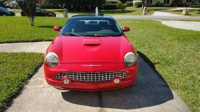 2002 T-Bird Torch Red 54K miles for sale in Orlando, FL