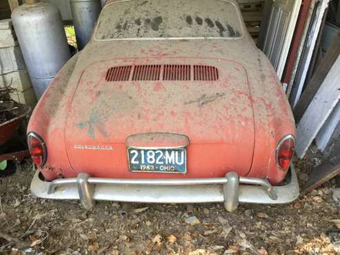 Volkswagen Karmann Ghia 1963 for sale in Carroll, OH