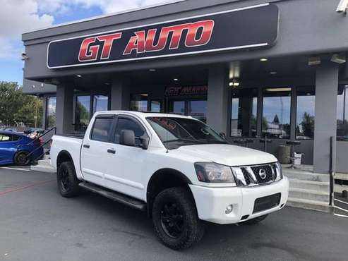 2013 Nissan Titan PRO-4X Pickup 4D 5 1/2 ft Luxury for sale in PUYALLUP, WA