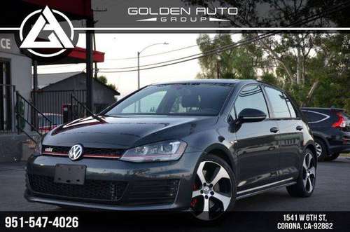 2016 Volkswagen Golf GTI SE w/Performance Pkg 1st Time Buyers/ No... for sale in Corona, CA