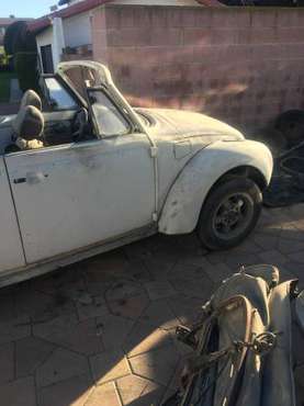 vw bug convertible to restore for sale in Lomita, CA