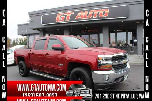 2018 Chevrolet Silverado 1500 Crew Cab LT Pickup 4D 5 3/4 ft - cars for sale in PUYALLUP, WA