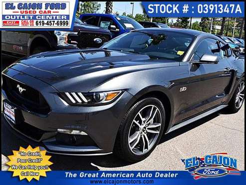 2015 Ford Mustang GT Premium Fastback COUPE -LOW DOWN! EL CAJON FORD for sale in Santee, CA