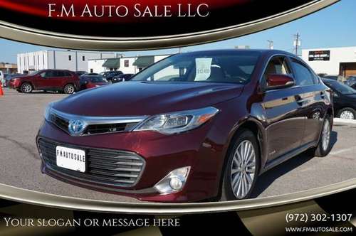 2014 Toyota Avalon XLE Touring Hybrid - - by dealer for sale in Dallas, TX