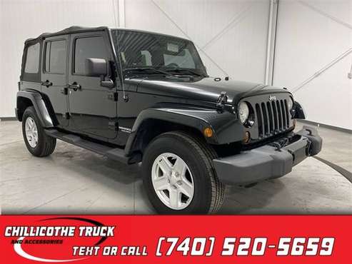 2012 Jeep Wrangler Unlimited Unlimited Sahara - - by for sale in Chillicothe, OH
