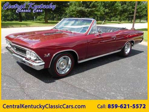 1966 Chevrolet Chevelle SS 396 CONVERTIBLE for sale in Paris , KY