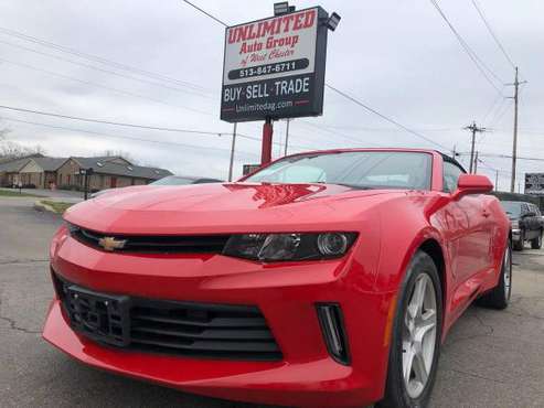 2017 Chevrolet Chevy Camaro LT 2dr Convertible w/1LT - cars & trucks... for sale in West Chester, OH