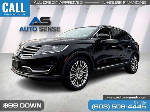 2018 Lincoln MKX Reserve AWD - - by dealer - vehicle for sale in Salem, ME
