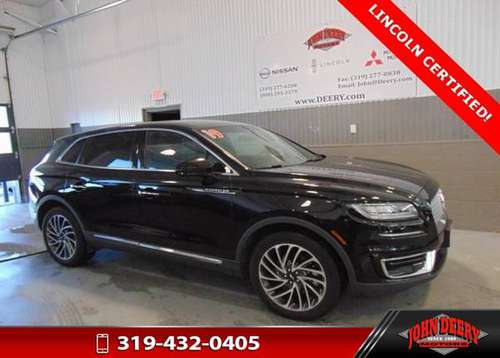 2019 Lincoln Nautilus AWD 4D Sport Utility / SUV Reserve for sale in Cedar Falls, IA
