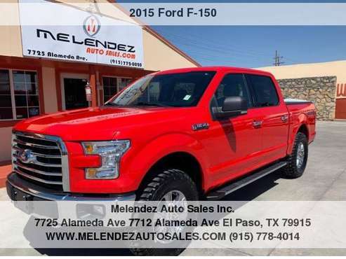 2015 Ford F-150 4WD SuperCrew 145 XLT for sale in El Paso, TX