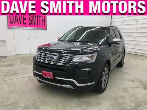 2018 Ford Explorer 4x4 4WD SUV Platinum - - by dealer for sale in Kellogg, MT