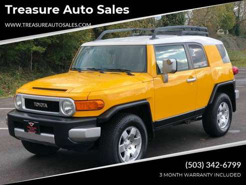 1 OWNER => 2007 Toyota FJ Cruiser 4dr SUV 4WD , LOW MILES, Clean... for sale in Gladstone, OR
