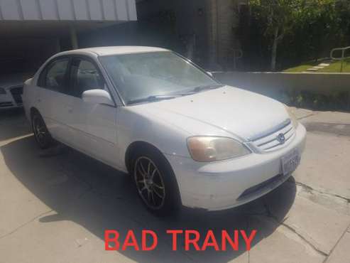 2003 HONDA CIVIC LX 4 CYLINER ENGINE IS GREAT for sale in Beverly Hills, CA