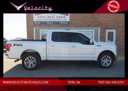 2016 Ford F150 SuperCrew Cab - 3mo/3000 mile warranty! - cars & for sale in York, NE