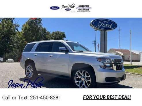 2018 Chevy Chevrolet Tahoe LT suv Silver Ice Metallic - cars & for sale in Chatom, AL
