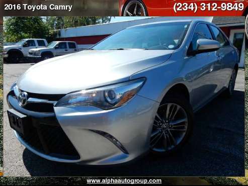 2016 Toyota Camry SE for sale in Wadsworth, OH