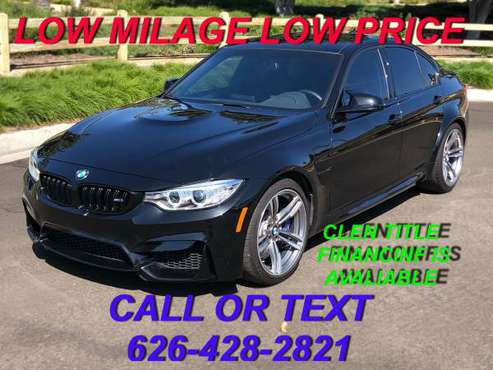 2015 BMW M3, No Accident, 2 Owners. 10K MILEAG Only (I’m a 2nd owners) for sale in Irvine, CA