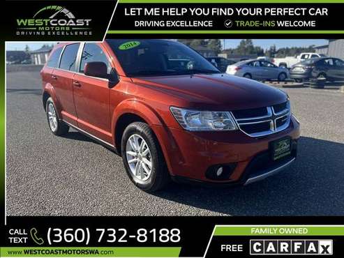 2014 Dodge Journey SXT Sport Utility 4D FOR ONLY for sale in Bellingham, WA