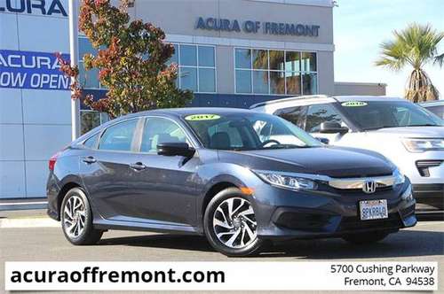 *2017 Honda Civic Sedan ( Acura of Fremont : CALL ) - cars & trucks... for sale in Fremont, CA