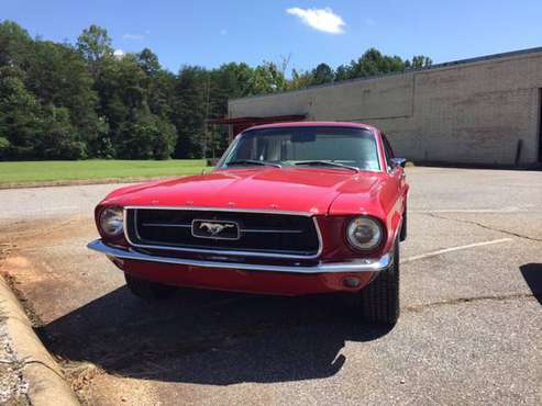 1967 Mustang COUPE (RED) for sale in Mobile, AL