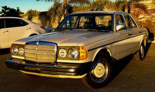1980 Mercedes 240D Stick excellent all around - cars & trucks - by... for sale in San Diego, CA
