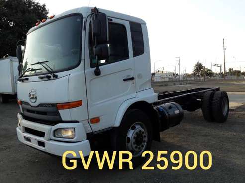 2012 NISSAN UD 2600 CAB AND CHASSIS LOW MILES for sale in San Jose, CA