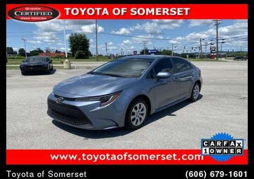 2021 Toyota Corolla Le - - by dealer - vehicle for sale in Somerset, KY