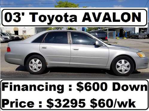 2003 Toyota AVALON ** Financing Buy Here Pay Here $500 Down $50/wk ** for sale in Cape Coral, FL