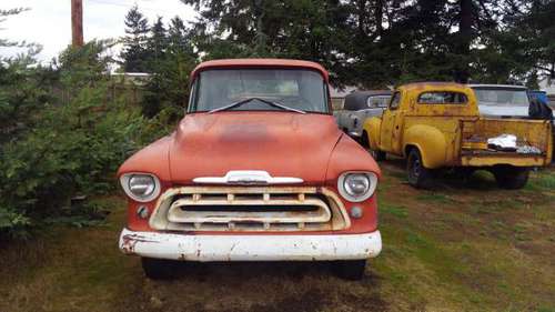 1957 Chevy 3600 truck long bed for sale in Lakewood, WA