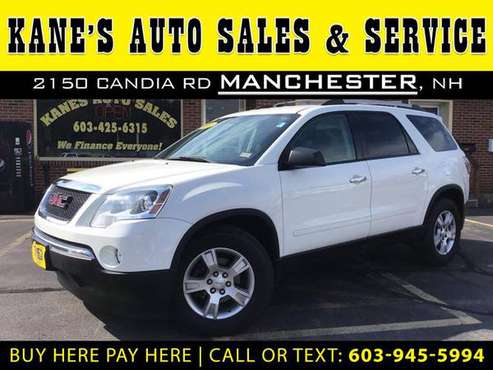2012 GMC Acadia SLE-1 FWD for sale in Manchester, NH