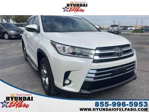 2019 Toyota Highlander Limited Platinum suv - - by for sale in El Paso, TX