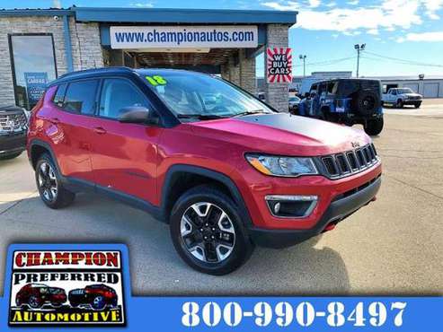 2018 Jeep Compass Trailhawk 4x4 - cars & trucks - by dealer -... for sale in NICHOLASVILLE, KY