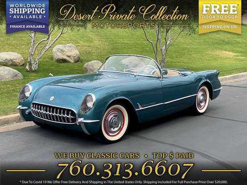 1954 Chevrolet CORVETTE c1 Restored Convertible which won t last for sale in NC