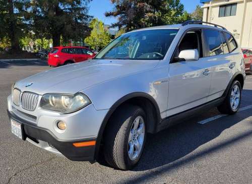 2007 BMW X3 AWD SUV SILVER CLEAN TITLE - - by dealer for sale in Sunnyvale, CA