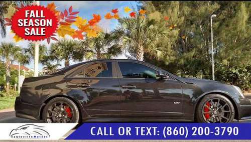 2012 Cadillac CTS-V Sedan 4dr Sdn CONTACTLESS PRE APPROVAL!! - cars... for sale in Storrs, CT
