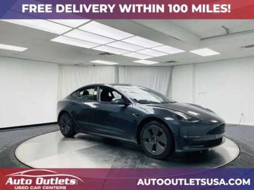 2022 Tesla Model 3 Long Range 327 Miles! AWD! - - by for sale in Farmington, NY