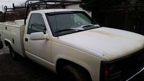 1995 GMC K 3500 Utility Truck - cars & trucks - by owner - vehicle... for sale in Waverly, WA