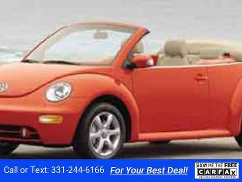 2004 VW Volkswagen New Beetle Convertible GLS Convertible for sale in Villa Park, IL