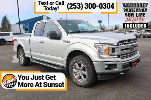 2018 Ford F-150 4x4 4WD F150 XLT Super Cab - - by for sale in Sumner, WA