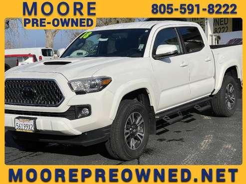 2018 Toyota Tacoma SR5 Double Cab 5 Bed V6 4x2 AT (Natl) - cars & for sale in Atascadero, CA