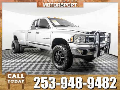 Lifted 2003 *Dodge Ram* 3500 SLT Dually 4x4 for sale in PUYALLUP, WA