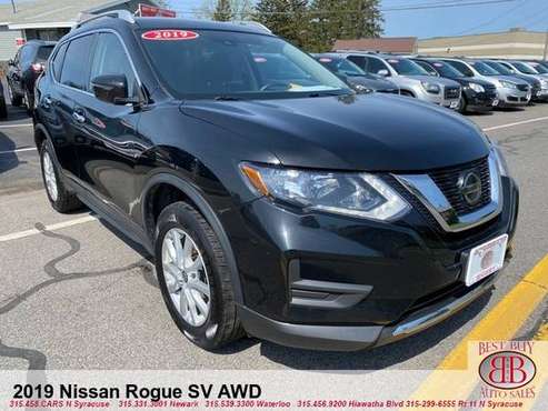 2019 NISSAN ROGUE SV AWD EVERYONE APPROVED Fall SALE! - cars & for sale in NEWARK, NY
