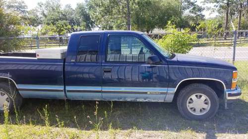96 Silverado extended cab long bed 1500 for sale in Perry, FL